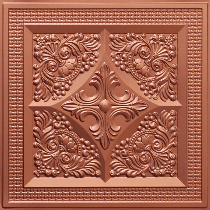 N 125 - Copper-Nova-decorative-ceiling-tiles-antique-decor