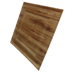 N 136 – Abstract wood Side View – 3