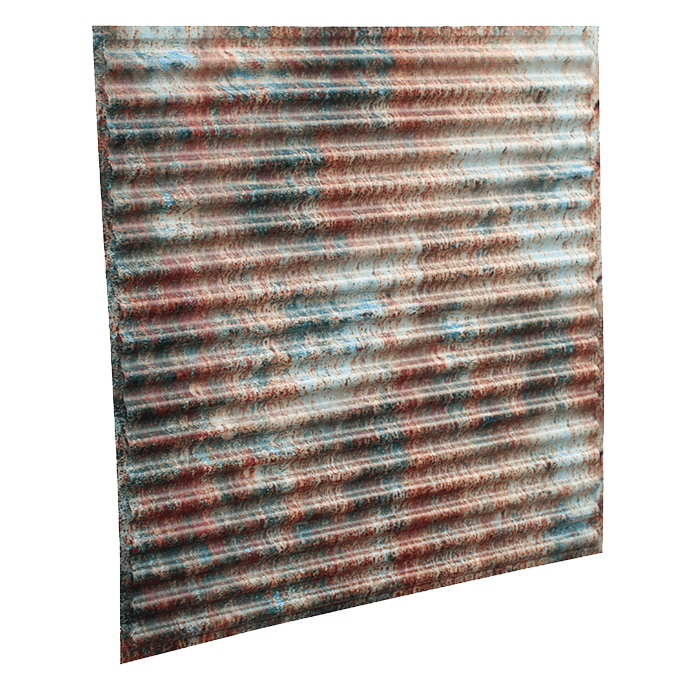 N134 Rusty old Paint Side View-Nova-decorative-ceiling-tiles-antique-decor