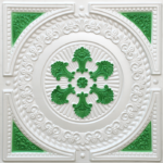 N101-Pearl-White-Green-Nova-Decorative-Ceiling-Tiles-Antique-Decor