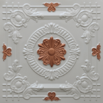 N 118 – Pearl White – Copper-Nova-decorative-ceiling-tiles-antique-decor