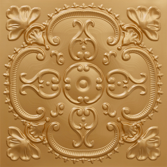 N135 - Gold-Nova-decorative-ceiling-tiles-antique-decor
