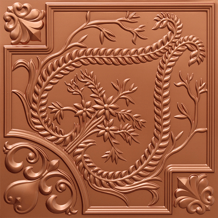 N 120 - Copper-Nova-decorative-ceiling-tiles-antique-decor