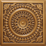 N 138 – Antique Gold-Nova-decorative-ceiling-tiles-antique-decor