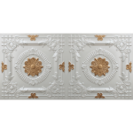 N 4118 – Pearl White – Gold-Nova-decorative-ceiling-tiles-antique-decor