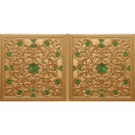N4122-Gold-Green-Nova-decorative-ceiling-tiles-antique-decor