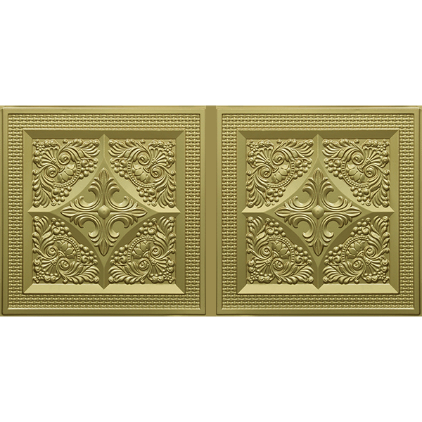 N 4125 - Brass-Nova-decorative-ceiling-tiles-antique-decor
