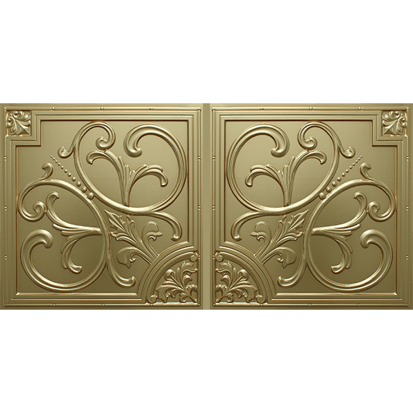 N 4129 - Brass-Nova-decorative-ceiling-tiles-antique-decor