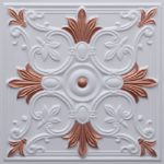 N 115 -Glamor White - Copper-Nova-decorative-ceiling-tiles-antique-decor