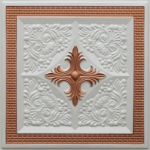 N 125 – Pearl White – Copper-Nova-decorative-ceiling-tiles-antique-decor