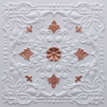 N 127 - Glamor White - Copper-Nova-decorative-ceiling-tiles-antique-decor