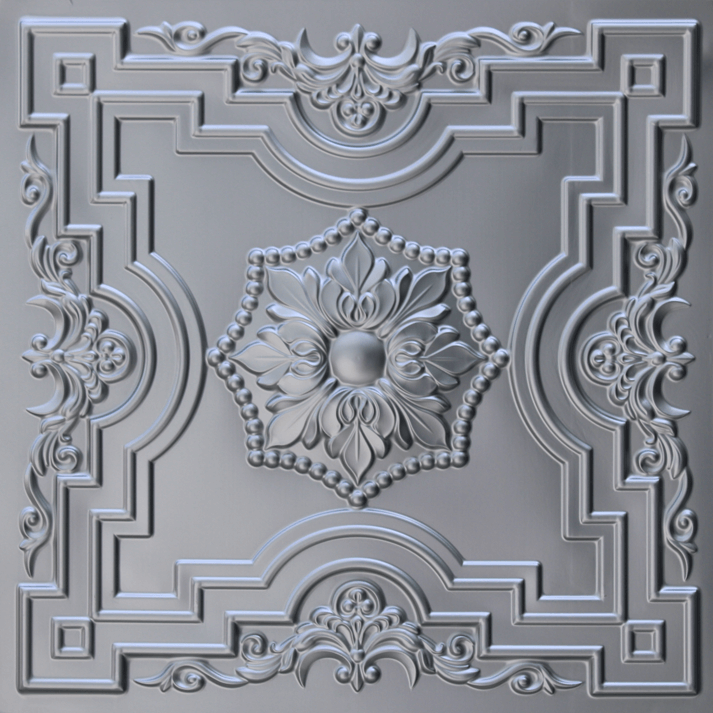 N143 – Silver Nova-decorative-ceiling-tiles-antique-decor