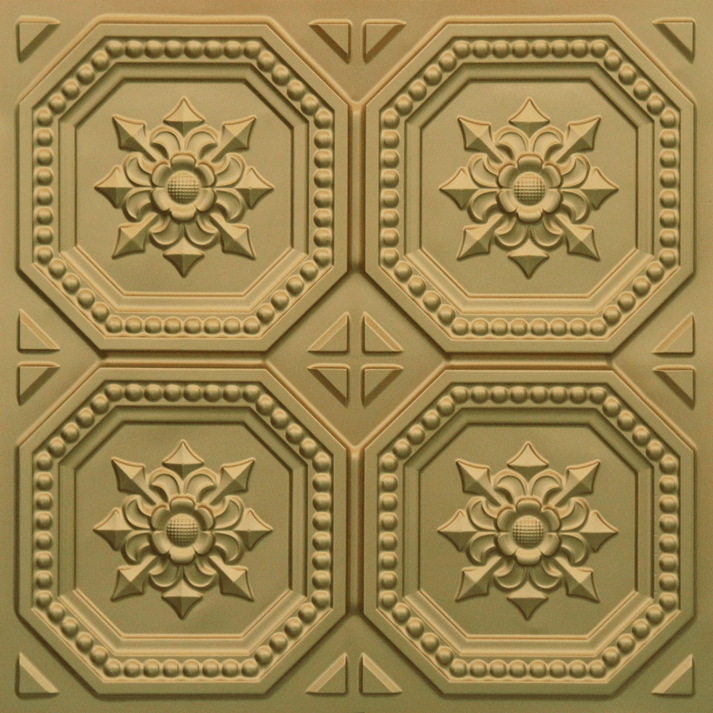 N144 – Brass Nova-decorative-ceiling-tiles-antique-decor