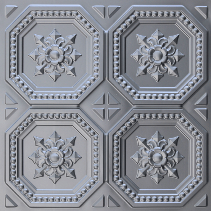 N144 – Silver Nova-decorative-ceiling-tiles-antique-decor