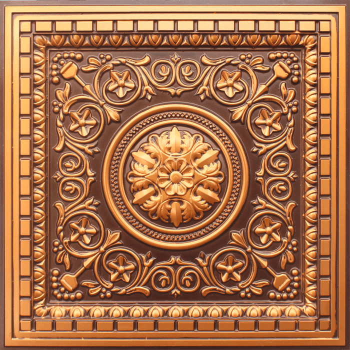 N 158 – Antique Gold Nova Decorative Ceiling Tiles Antique Decor