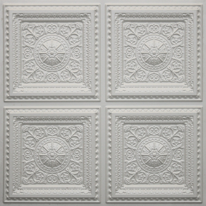 N152 – Pearl White Nova-decorative-ceiling-tiles-antique-decor