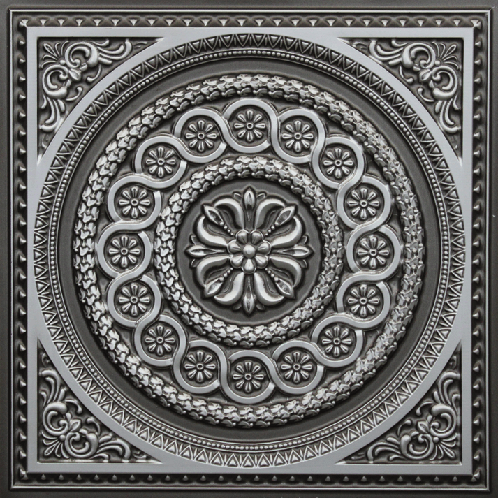 N 117 – Antique Silver Nova-decorative-ceiling-tiles-antique-decor